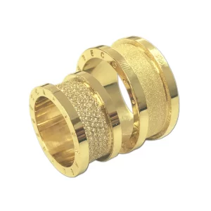 Aliança Casamento/Noivado ouro 18k - 10mm - personagens Batman e Mulher  Maravilha